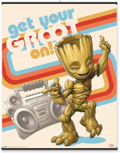 Plagát Guardians of the Galaxy Vol 2 Groot 40x50cm