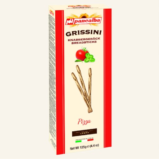 Panealba - Grissini Pizza tyčinky s príchuťou 125g | Priamo z Talianska