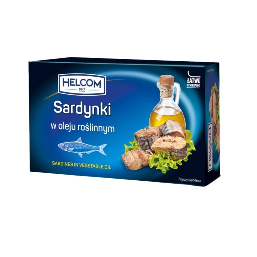 Sardinky v paradajkovej omáčke Helcom 125g