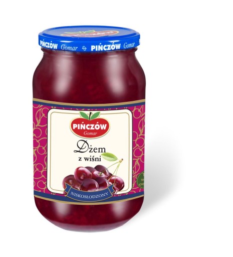 Pińczów Čerešňový džem, s nízkym obsahom cukru, 950 g