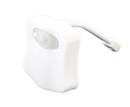 ZD68 RGB LED LAMPA PRE POHYBOVÝ SENZOR TOALET PRE POHODLIE NA WC