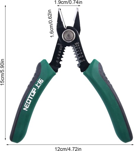 KLEŠŤATY NA ODLIŠOVANIE BOČNÉ FRÉZY NEOTOP NT98101