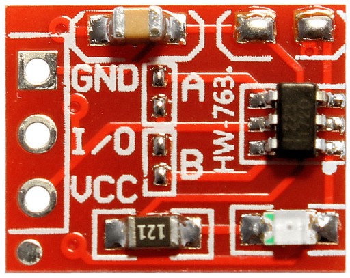 Jediný modul dotykového senzora TTP223 Arduino