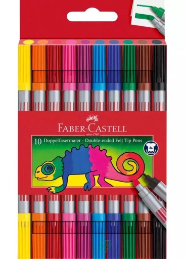 Obojstranné popisovače FABER CASTELL a-10