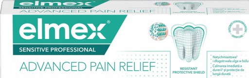 ELMEX SENSITIVE ZUBNÁ PASTA PRE HYPERCITLIVOSŤ ADVANCED PAIN TIP 75ml