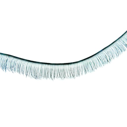 Umelé mihalnice pre bábiky 20cm x 8mm čierne