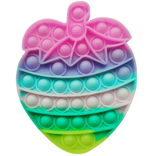 POP IT STRAWBERRY SENSORY TOY BUBBLE hra hra popit lacná popity