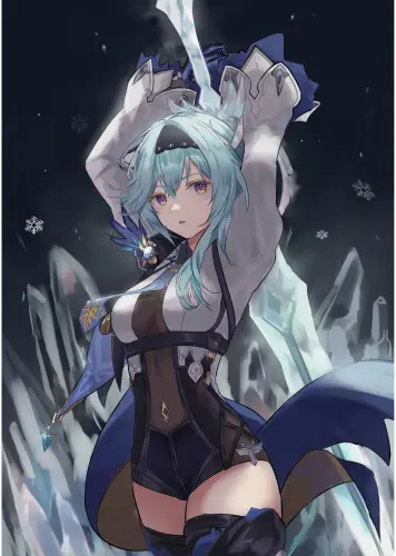 Anime Manga Genshin Impact plagát gim_115 A3