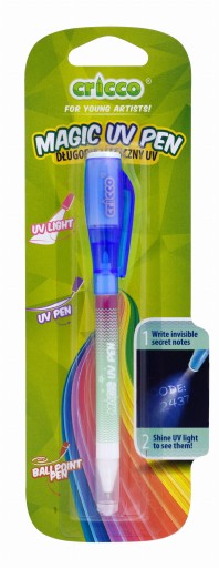 Kúzelné neviditeľné pero CRICCO INVISIBLE UV