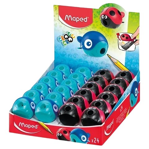 Croc Sharpener Croc Easy 1 otvor, mix farieb Maped