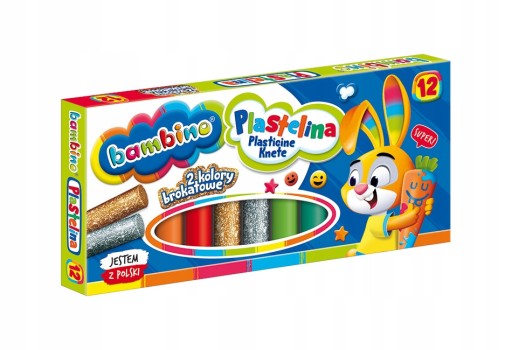 PLASTICINE 12 FAREB BAMBINO ELASTIC S CERTIFIKÁTOM