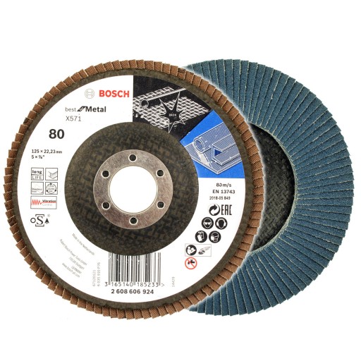 BOSCH KOTOUČ KLAPKA 125mm GR.80 NA KOV