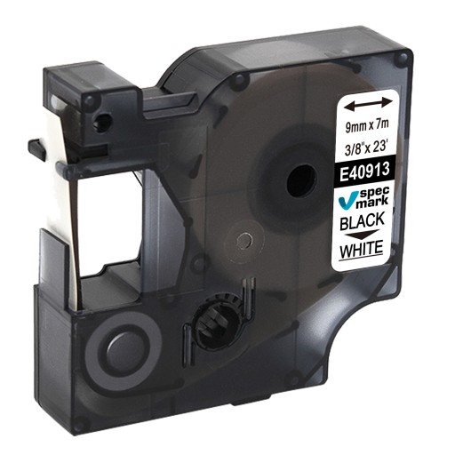 DYMO D1 páska do tlačiarne 9mm 40913 WHITE 7m