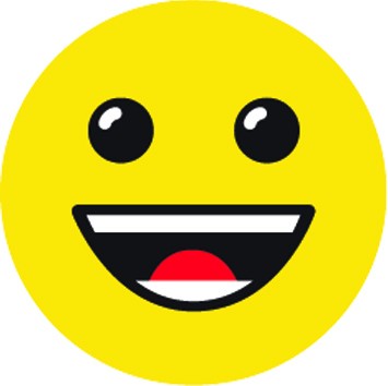 Motivačné nálepky SILNÁ FÓLIA 2,5 cm 12 DRUHOV. SMILES, PRE DETI 140 ks.