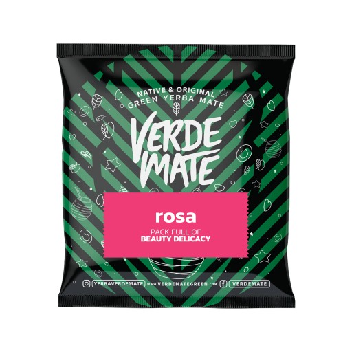 Yerba VERDE MATE ROSA ruža 50g