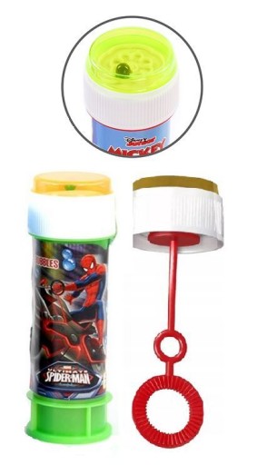 MYDLOVÉ BUBLINY SPIDERMAN S ARKÁDOVOU HRA 1 ks