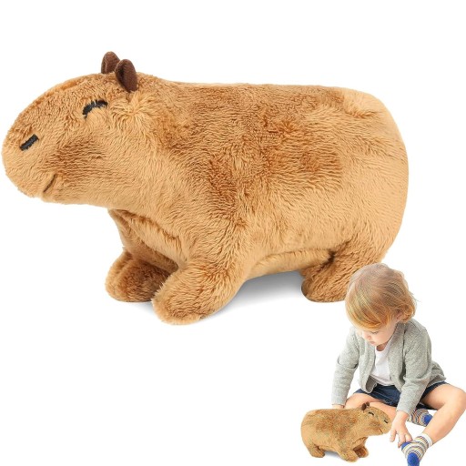 PLYŠOVÁ HRAČKA CAPYBARA MASKOT ZVIERATKA PLYŠOVÁ HRAČKA PRE DETI DARČEK