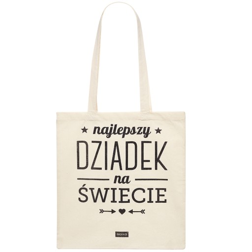 BAVLNA SHOPPER BAG DARČEK PRE DEDKA NA DEŇ STARÝCH RODIČOV