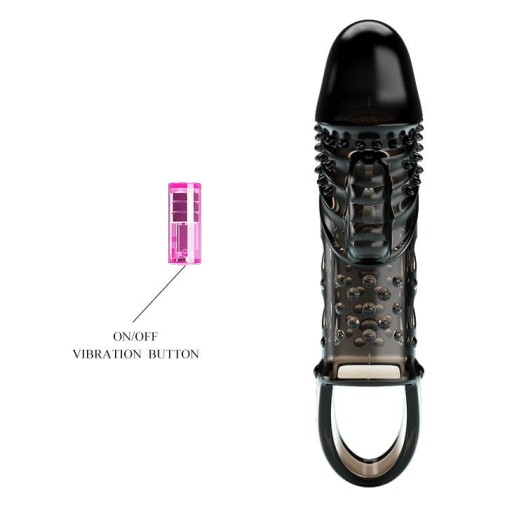 Predĺženie penisu Cecelia s vibráciami PrettyLove