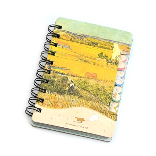 VAN GOGH ARTISTIC RING NOTEBOOK RÔZNE DIZAJNY