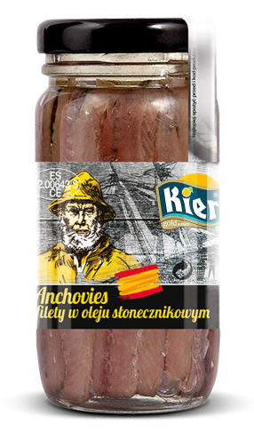 Španielske ančovičky Filé Sardely v slnečnicovom oleji Tapas 100g KIER