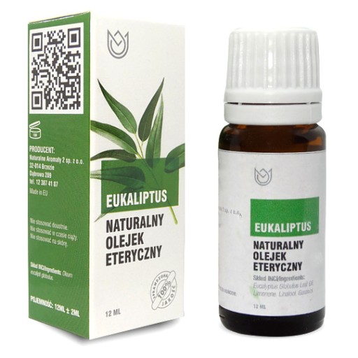 Prírodný 100% eukalyptový esenciálny olej 10 ml