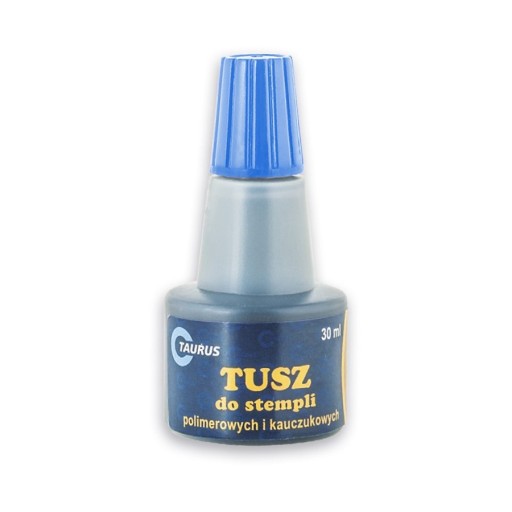 Polymérová farba na razenie na gumu 30 ml modrá 2 ks.