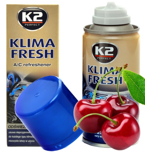 KLIMA FRESH osviežovač klimatizácie ČERŠEŇ