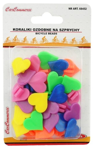 SÚPRAVA KORÁLKOV DO KOLESOVÝCH SPEKS SRDIEČKA