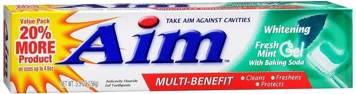 Aim Whitening Multi Benefit bieliaca zubná pasta 156 g