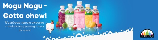 Mogu Nata de Coco Drink s kúskami kokosového želé s príchuťou vodného melónu 320 ml
