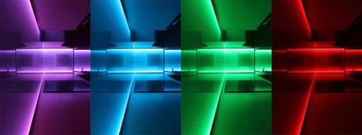 LED pás 5050 300D RGBW, prírodná biela, 1 m