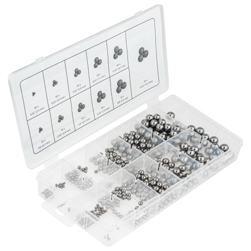 SET OCEĽOVÝCH LOŽISKOV SET 470 EL 11 VEĽKOSTI SET GULIČK