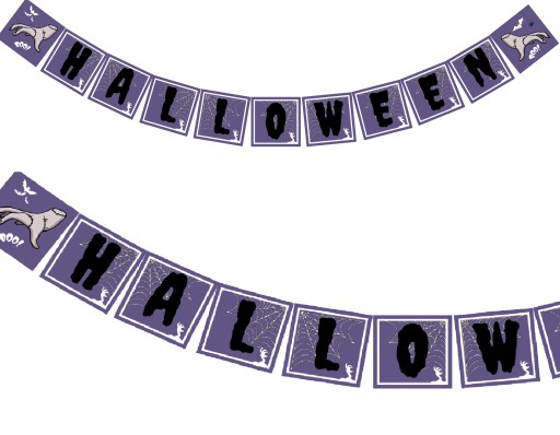 HALLOWEENSKÝ GARANČNÝ PANAN Fialová streda 2m