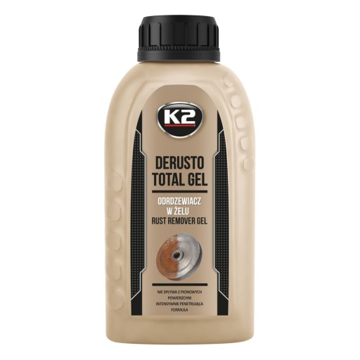 K2 DERUSTO Gél na odstraňovanie hrdze 250ml