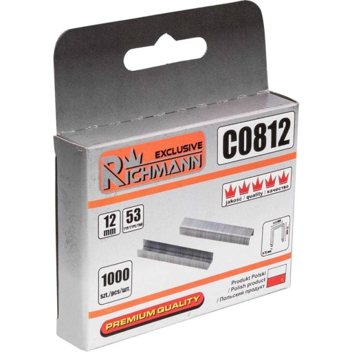 ŠTÍTKY NA ČALÚNENIE 12MM C0812 TYP 53 RICHMANN