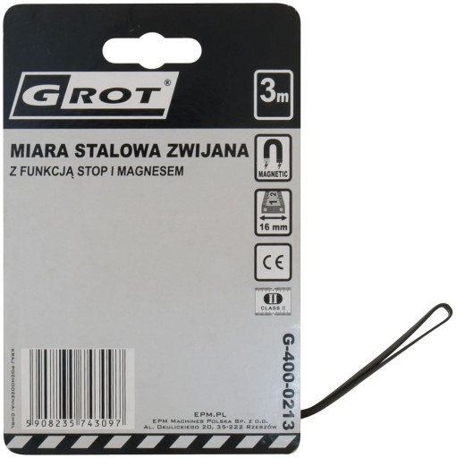 CHLADENÝ HROT ROZMERY 3M*16MM