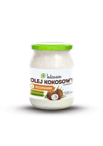 Rafinovaný kokosový olej Intenson 500 ml