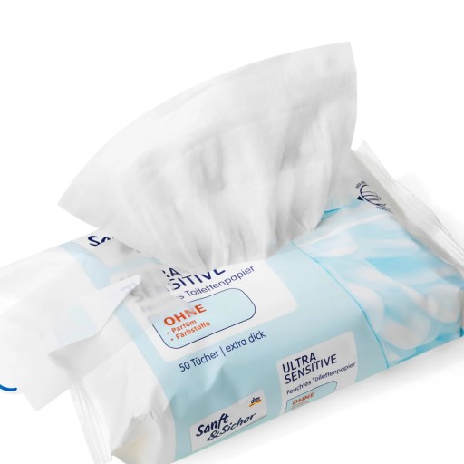 ULTRA GENTLE vlhčený toaletný papier 100 ks