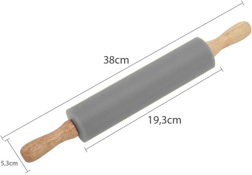 VEĽKÝ SILIKÓNOVÝ VALEC NA PIZZOVÉ CESTO