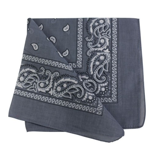 BANDANA, BANDANA, ŠÁTKA, TMAVÝ POPOL / GRAFIT