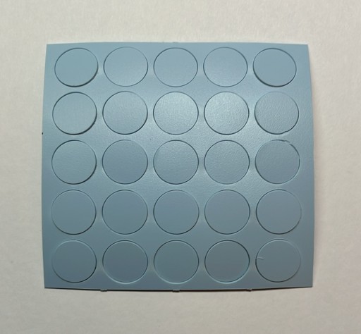 Kronospan K - 0518 SU Surf Blue Nábytková zástrčka