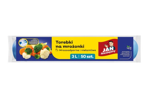 MRAZENIE VRECKA NA MRAZENÉ POTRAVINY 50 KS JAN NIEZBĘDNY