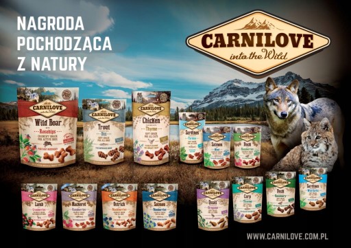 CARNILOVE polovlhká pochúťka Sardinky s divokým cesnakom 200g