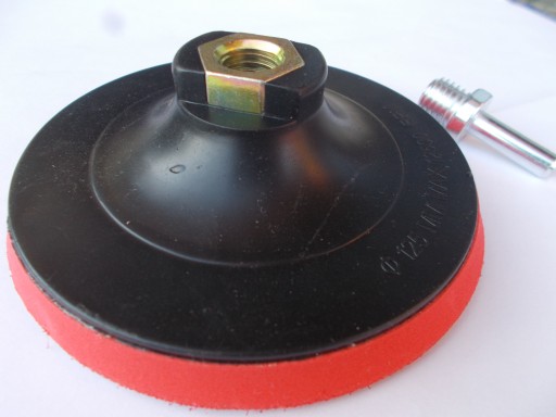 DISKOVÝ ADAPTÉR SO ZÁVITOM NA VELCRO M14 + SKRUTKA 150mm