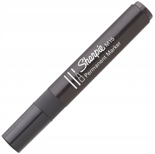 SHARPIE Elektrikárska značka na 2mm káble, ČIERNA