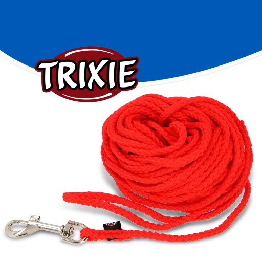 Trixie LEASH TRAINING Lano červené 15m