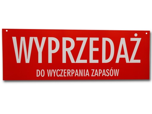INFORMAČNÁ PREDAJNÁ TABUĽA 24x69CM SIGN