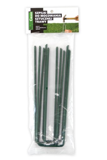15 cm x 3 cm ČEPY NA UPEVNENIE UMELEJ TRÁVY
