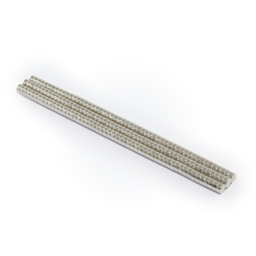 VALEC NEODYMOVÝ MAGNET 2x1 N38 - 100 ks.